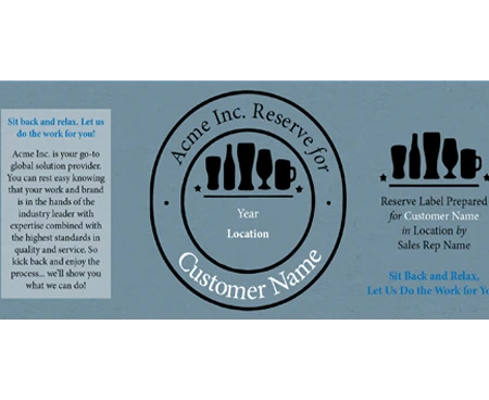Bottle Label